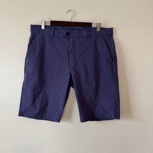 Greyson Montauk Performance Golf Shorts in Honeycreeper Purple
